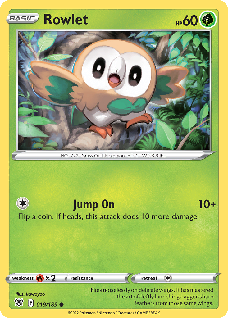 Astral Radiance Rowlet #19/189
